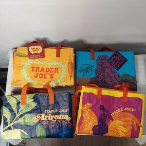 4 BAG BUNDLE Mystery Pack - Trader Joe's Reusable Shopping Bags